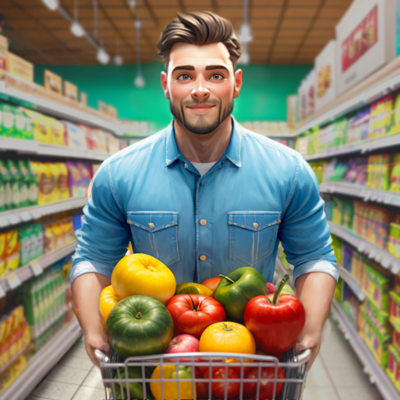 Shop Cashier Simulator 3D game thumbnail