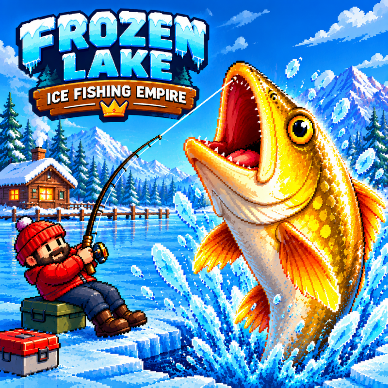 Frozen Lake - Ice Fishing Empire