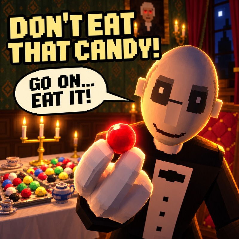DON'T EAT THAT CANDY! Horror Puzzle Game | Playgama