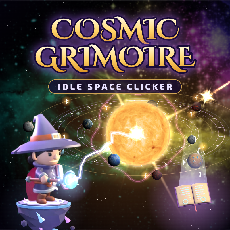 Cosmic Grimoire – Idle Space Clicker