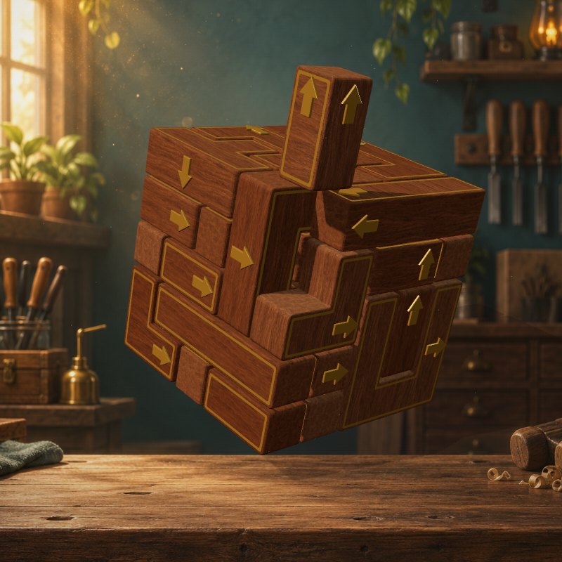 Wooden Blocks 3D: Take It Apart