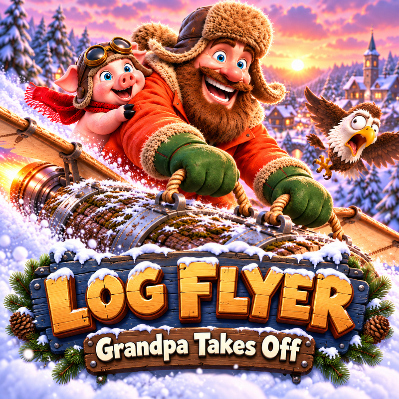 Log Flyer: Grandpa Takes Off game thumbnail