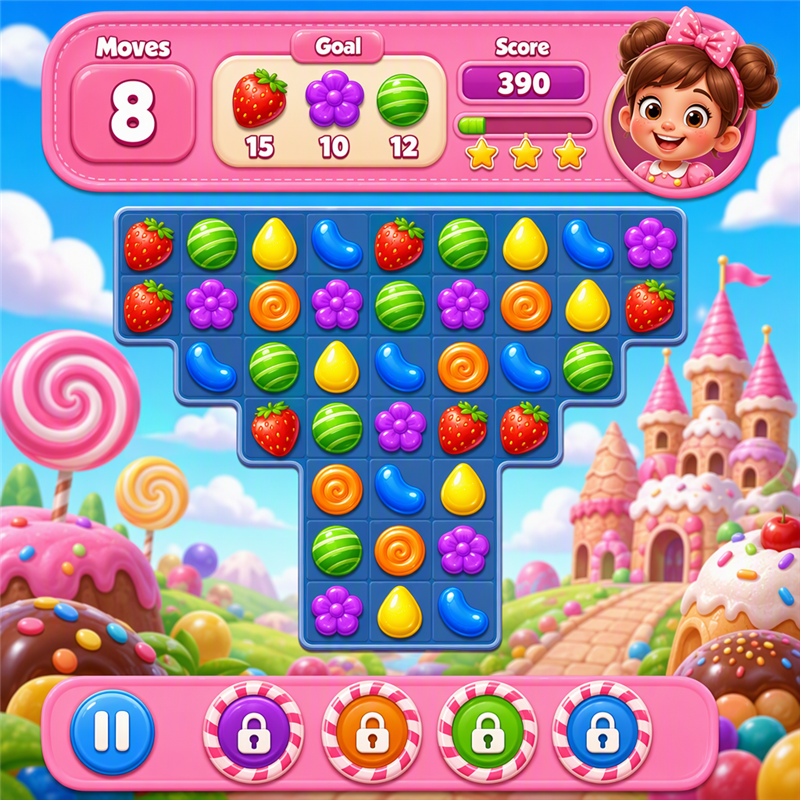 Sweet Candy Match