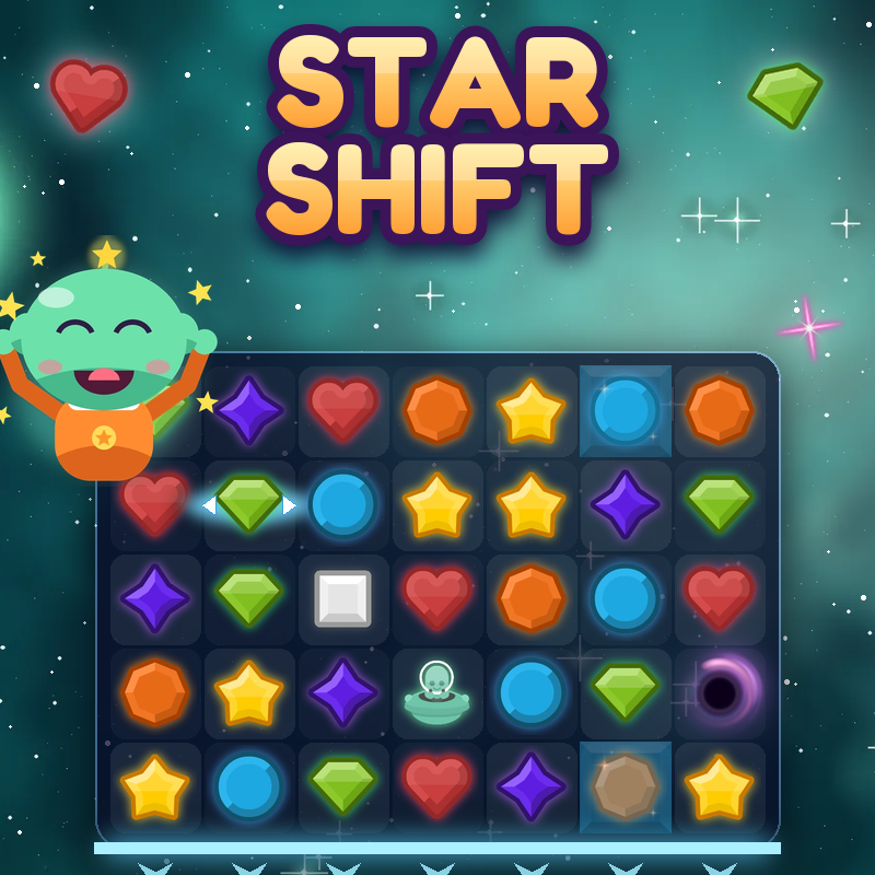 Star Shift: Gravity Match