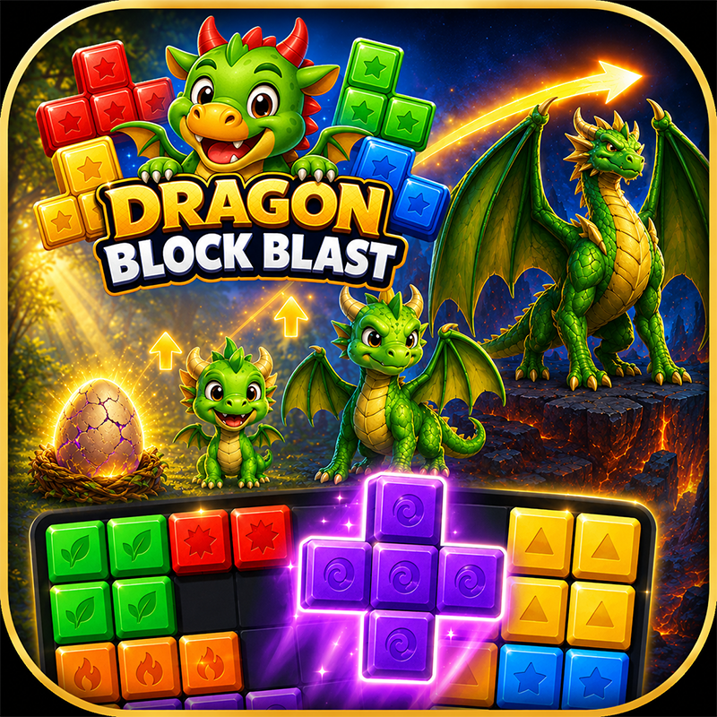 Dragon Block Blast - Puzzle Games puzzle game thumbnail