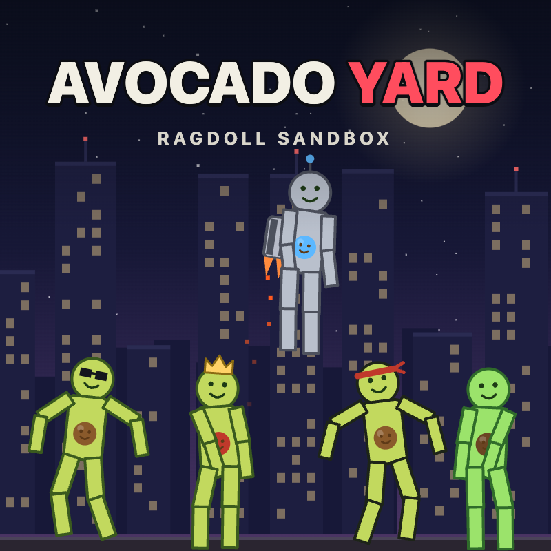 Avocado Yard: Ragdoll Sandbox