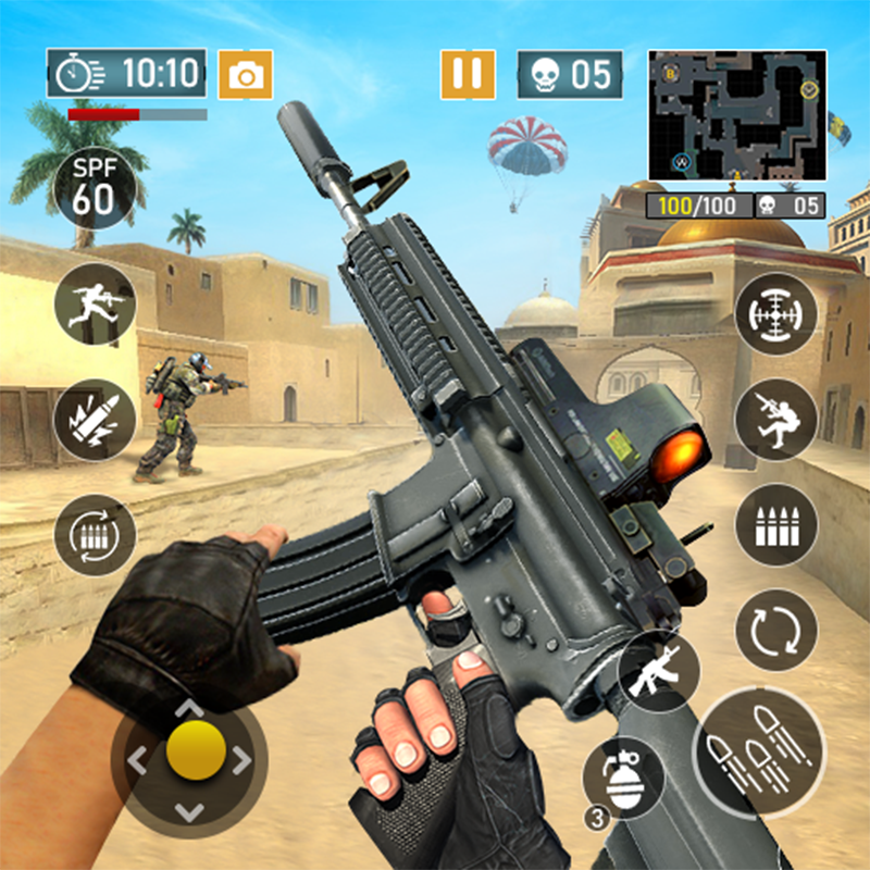 FPS Gun Shooting Game 3D game thumbnail