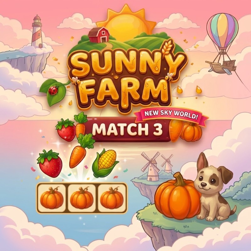 Sunny Farm: Match 3