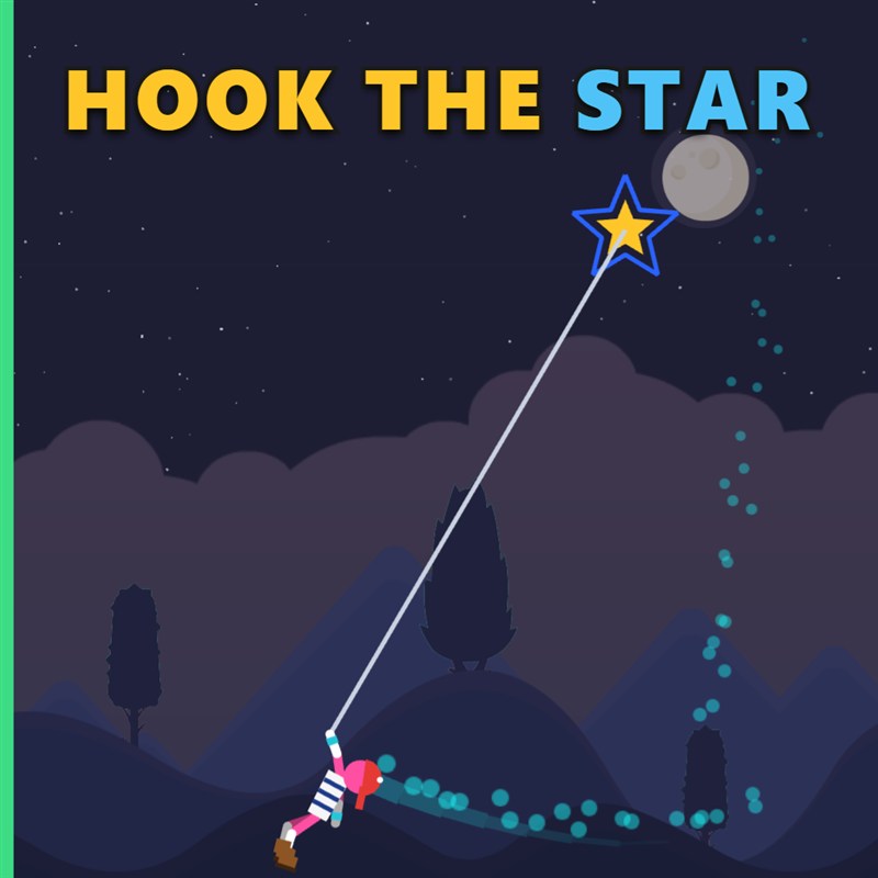 Hook the Star: Stickman Swing