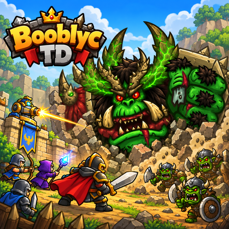 Booblyc TD: Card Tower Defense