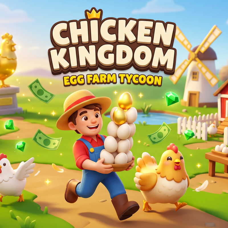 Chicken Kingdom: Egg Farm Tycoon