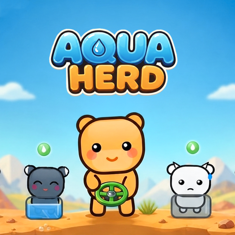 Aqua Herd: Animal Water Puzzle