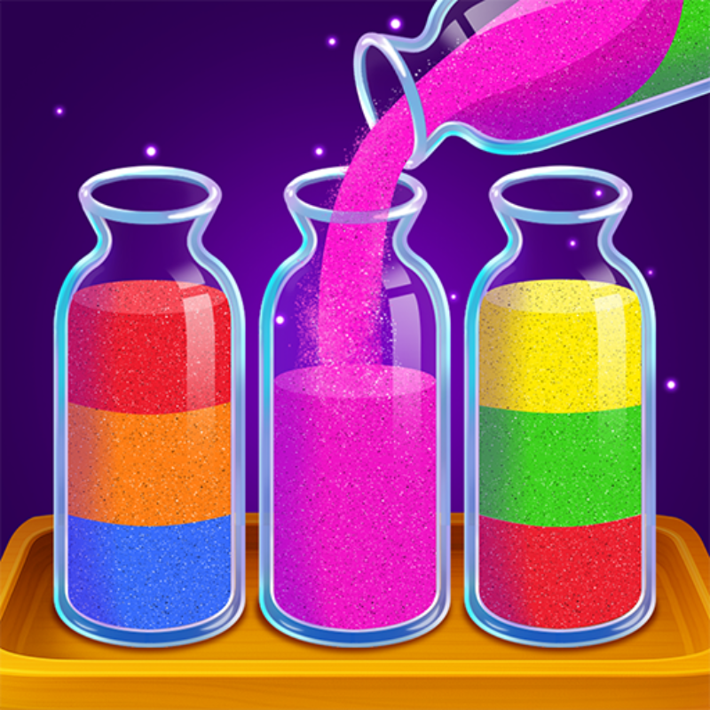 Sand Sorting Challenge - Puzzle Games puzzle game thumbnail