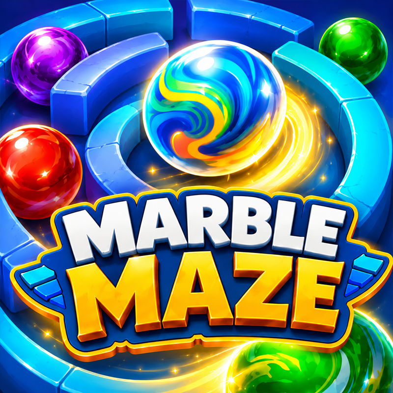 Marble Maze - Brain Games puzzle game thumbnail