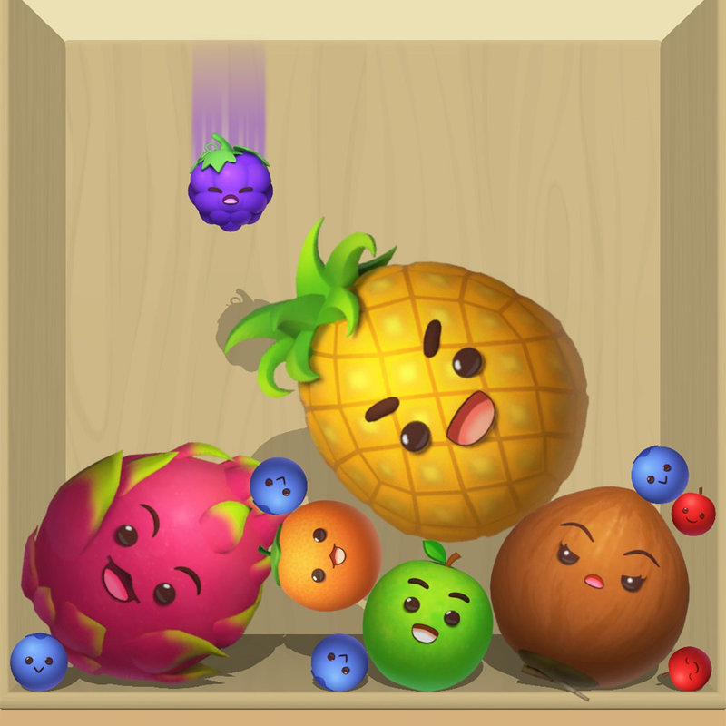 Merge Fruit 3D: Juicy Merge