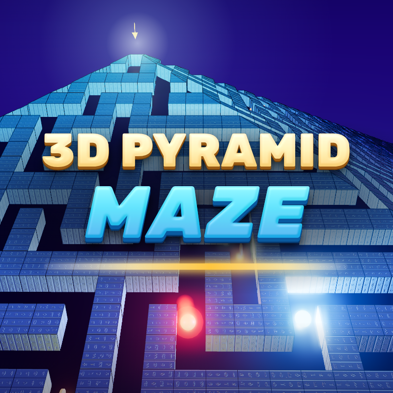 3D Pyramid Maze 