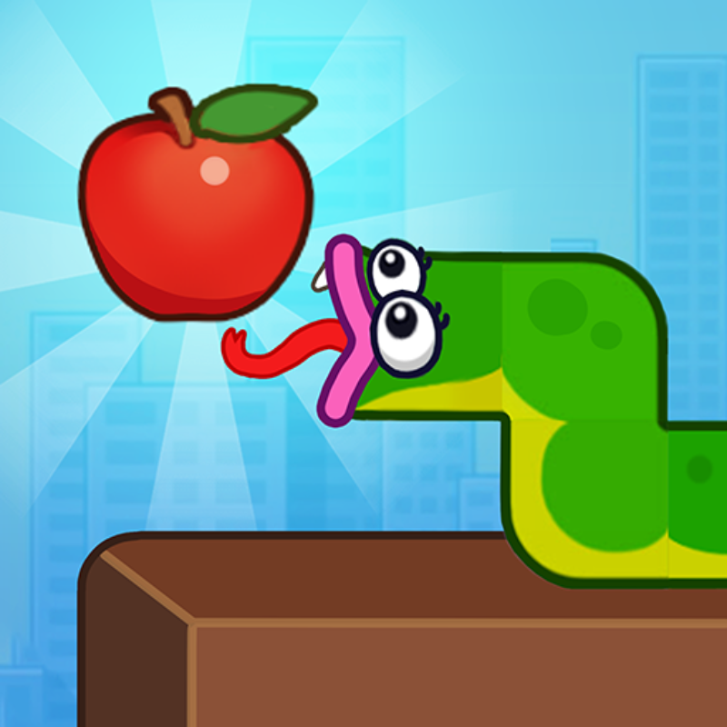 Snake Puzzle: Slither to Eat! - Snake puzzle game thumbnail
