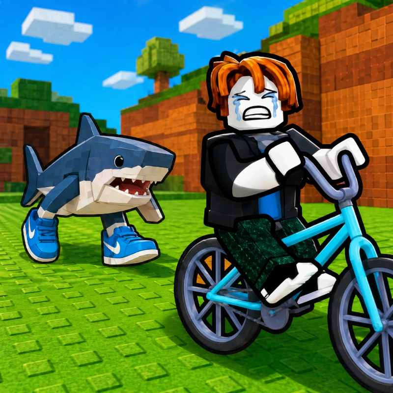 Ride a Bike for Brainrots game thumbnail