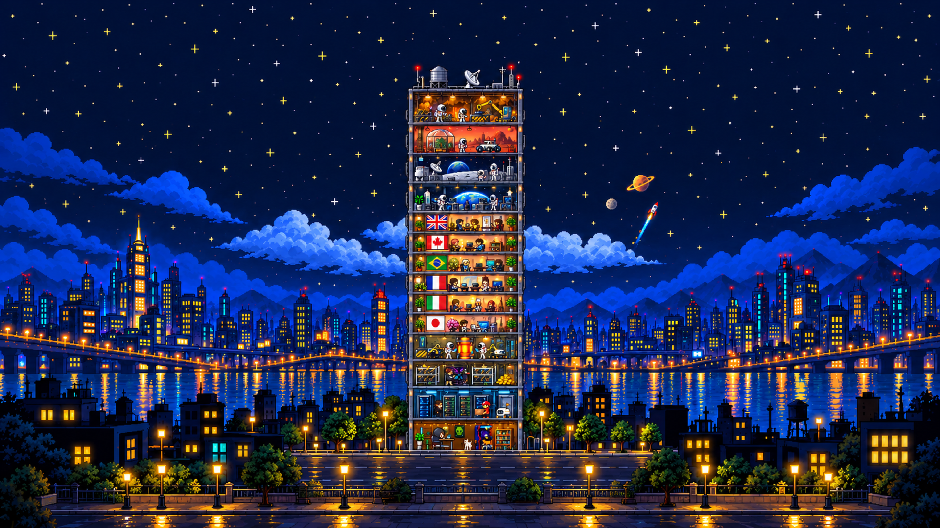 Okładka Idle Hacker Tycoon Tower