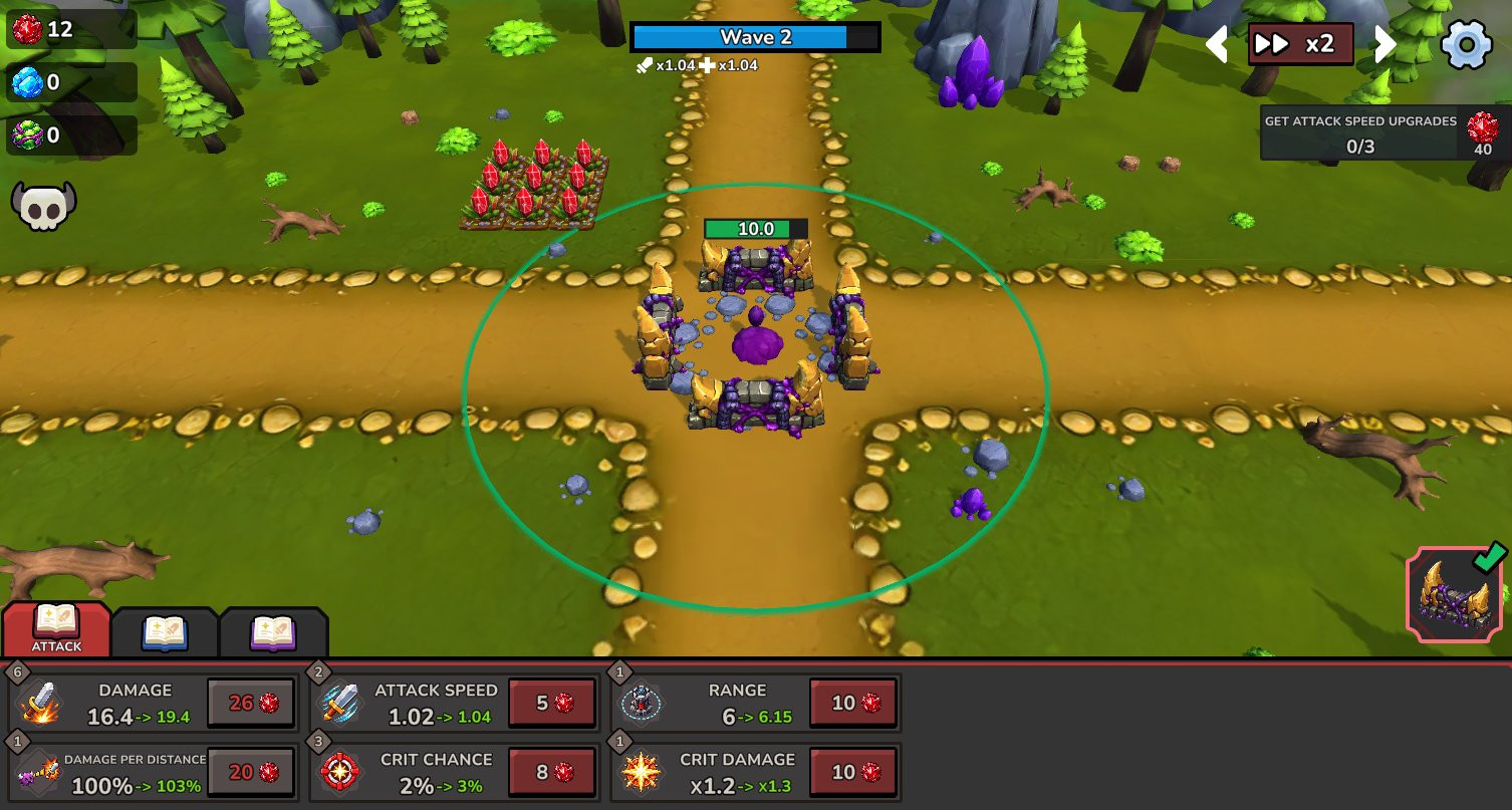Idle Mutation Tower Defense screenshot 1