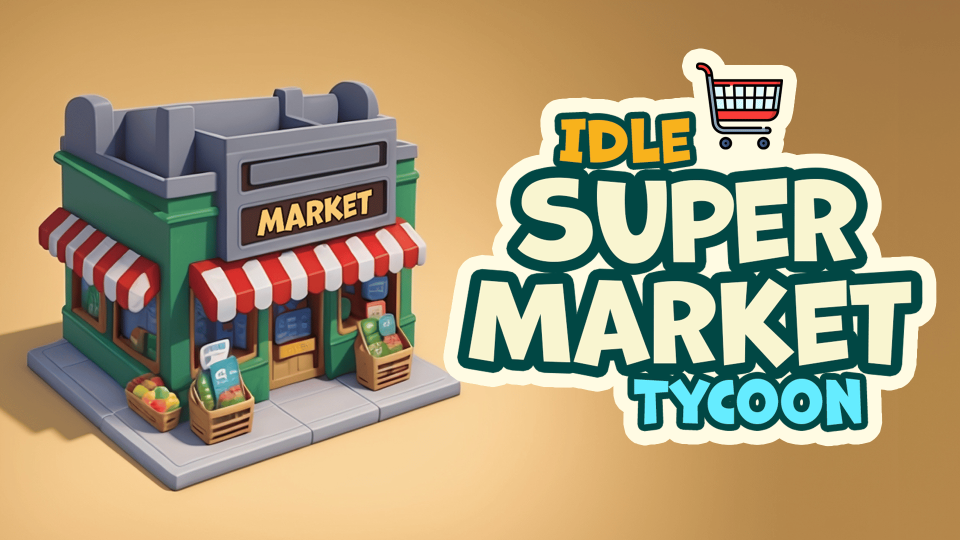 Imagen de portada de Idle Supermarket Tycoon