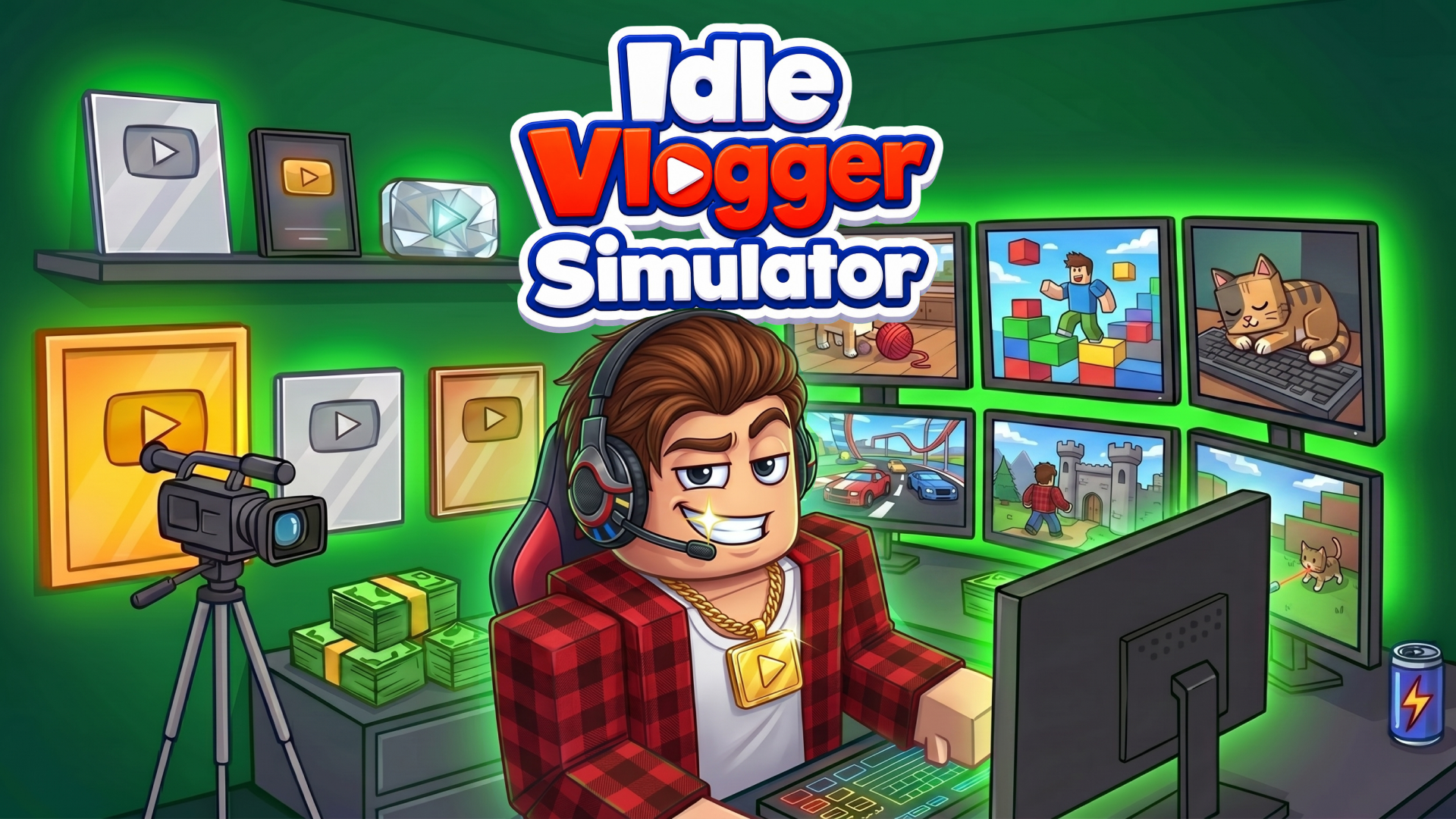 Idle Vlogger Simulator game artwork