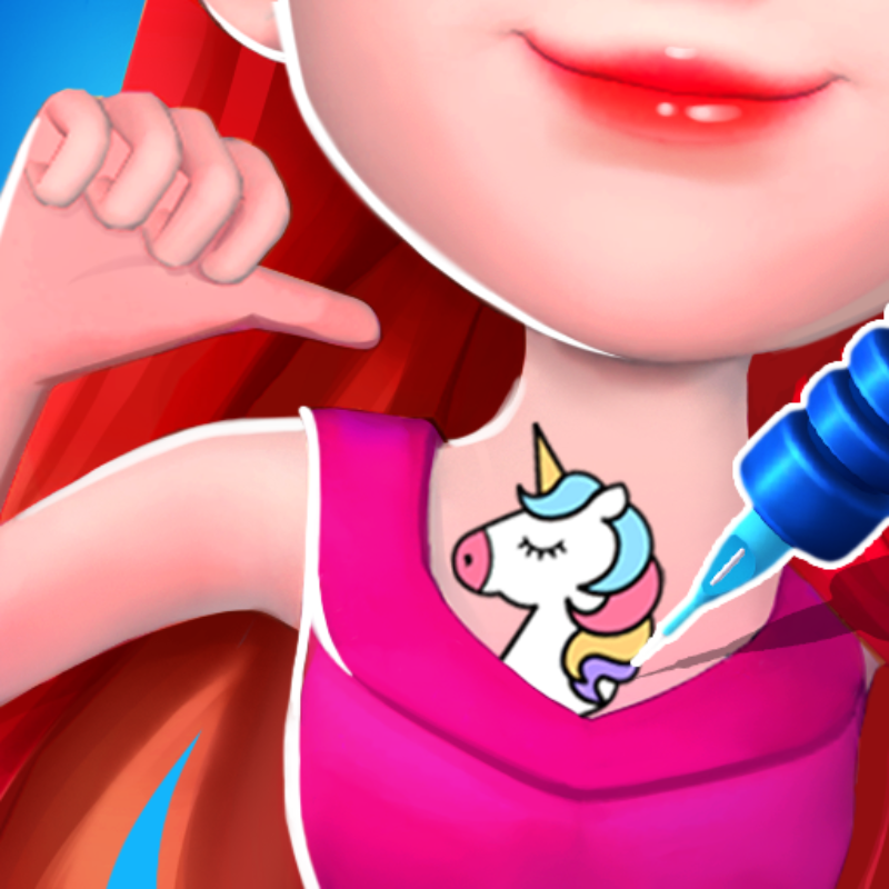 Ink Shop: Dress & Tattoo Games game thumbnail