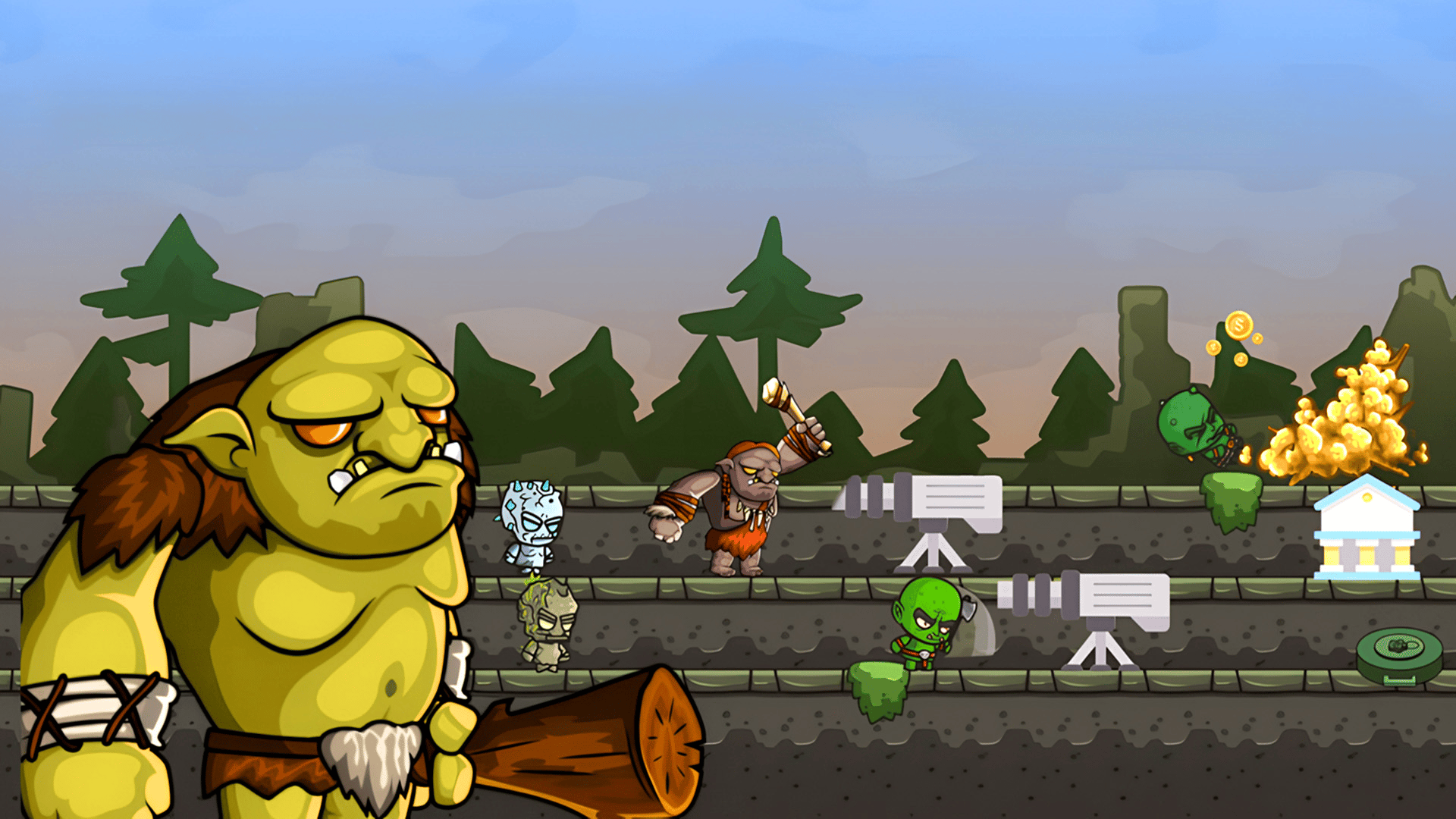 Visuel de Invasion of monsters: Don't let the monsters pass!