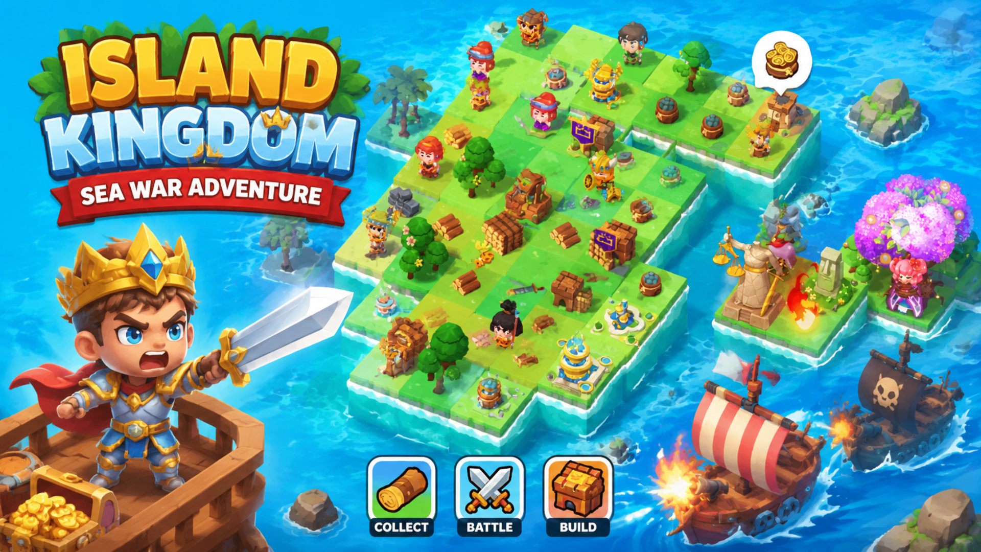 Island Kingdom: Sea War Adventure cover art