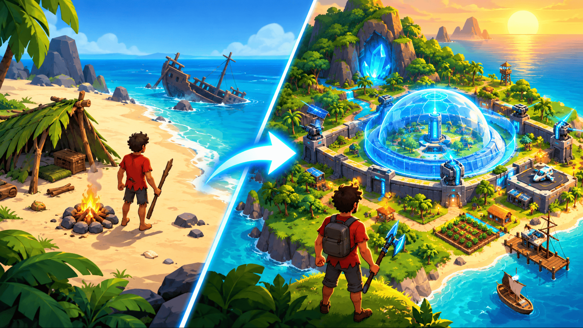 Copertina di Island Survivor: Lost World