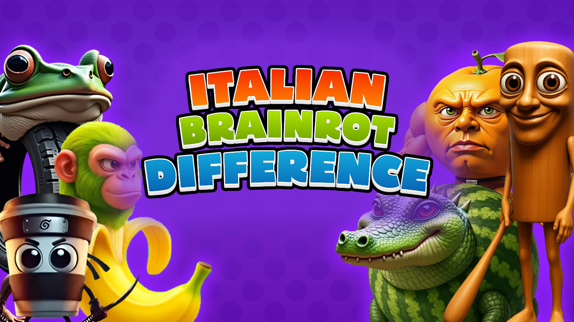 Gambar sampul Italian Brainrot Difference