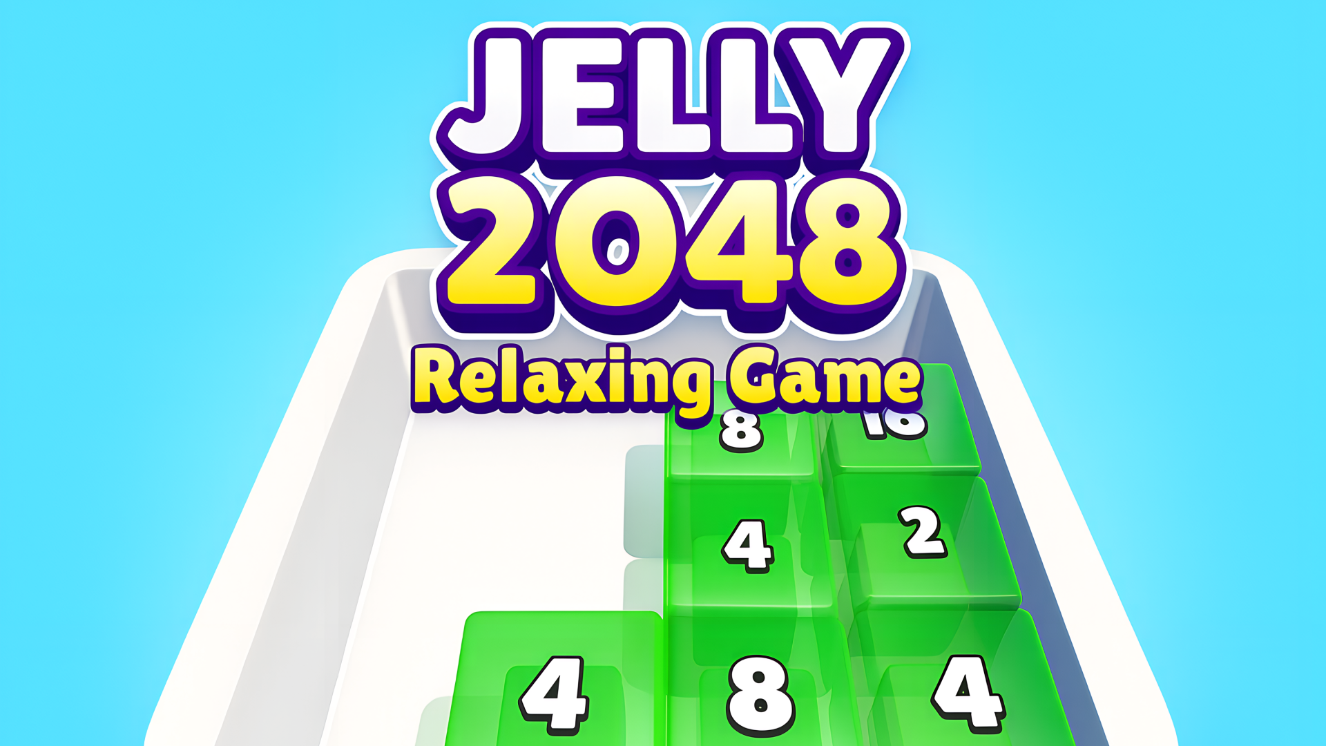 Jelly 2048: Relaxing Game cover art