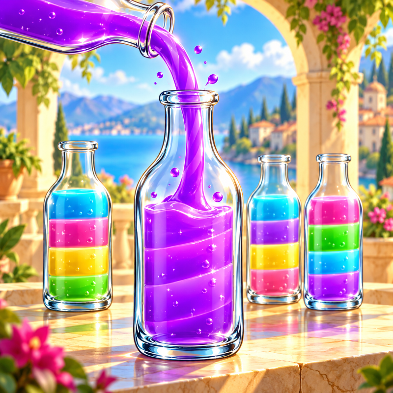 Jelly Bottle Sort - Logic Puzzles puzzle game thumbnail