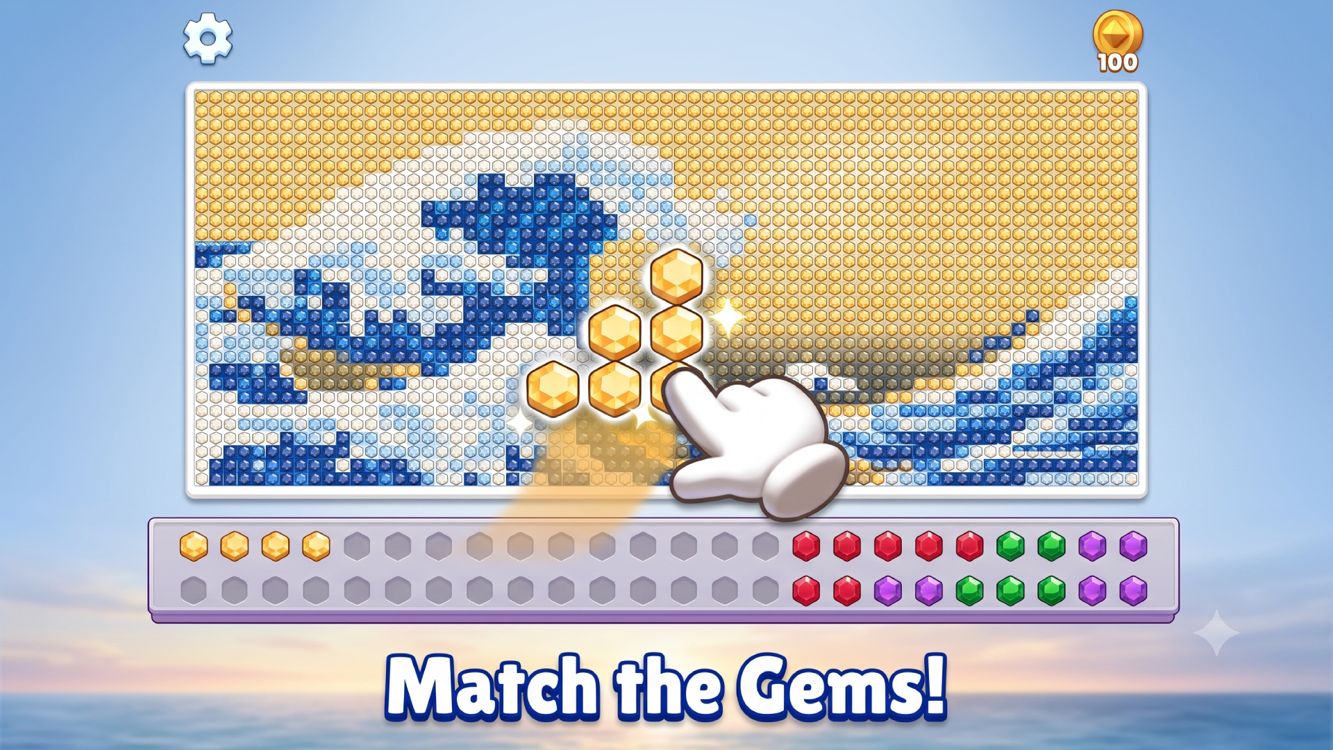 Jewel Gem Puzzle