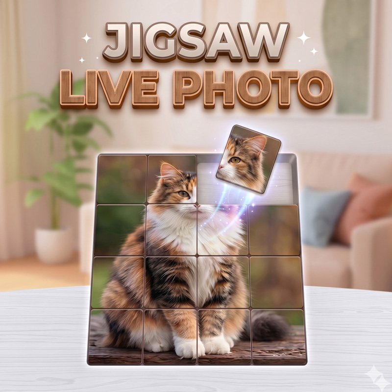 Jigsaw Live Photo
