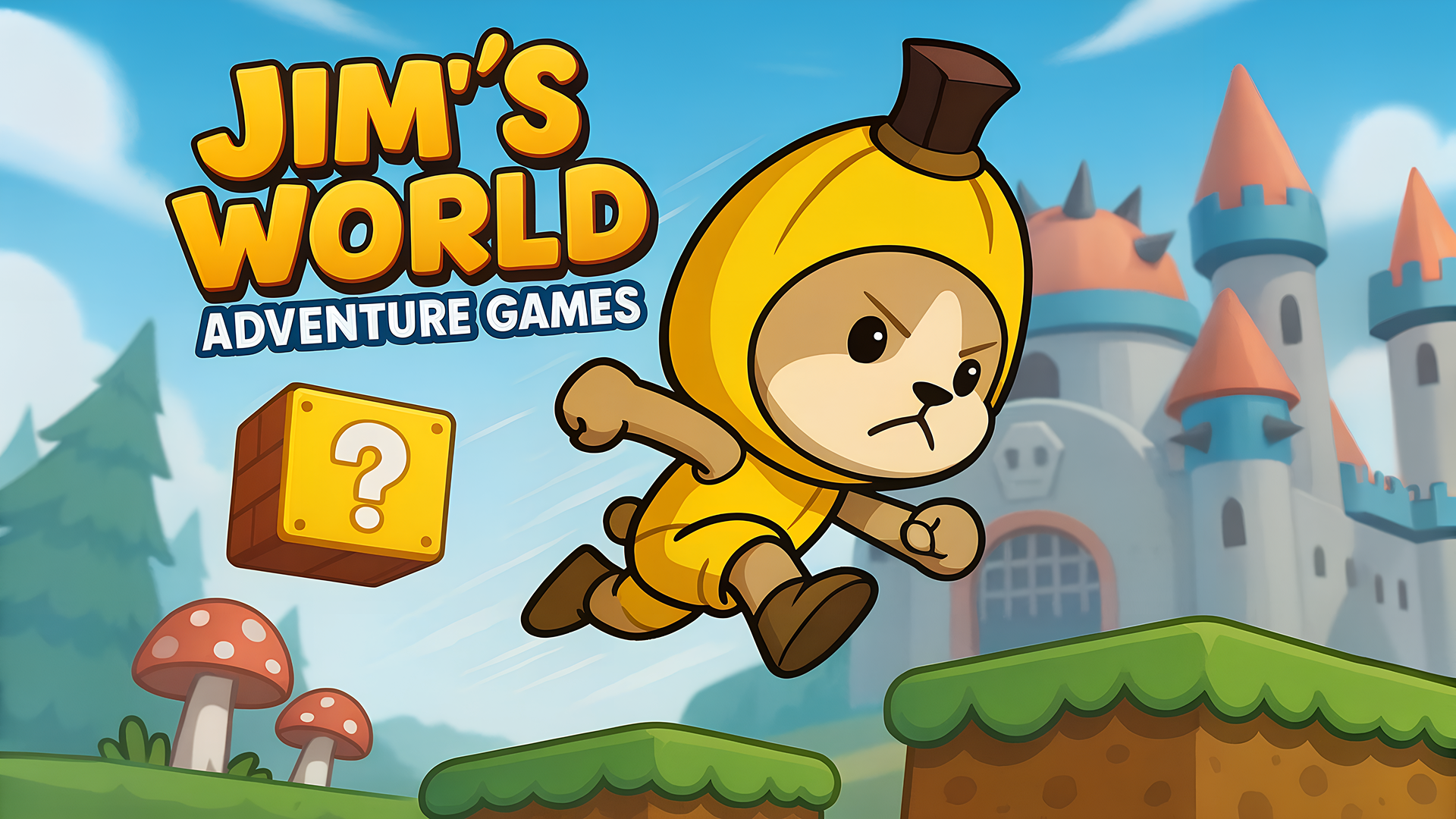 Jim's World: Adventure Games kapak resmi