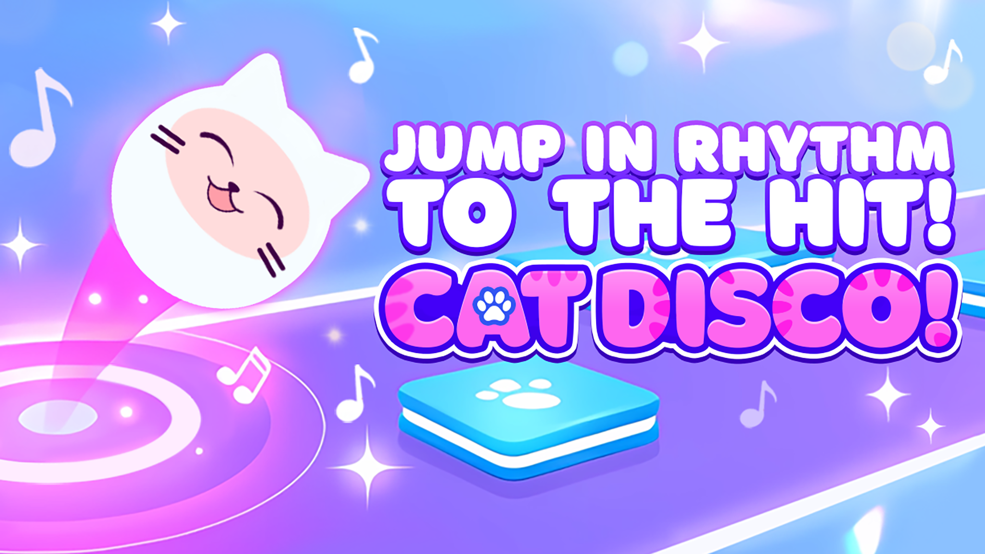 Imagen de portada de Jump in Rhythm to the Hit! Cat Disco!