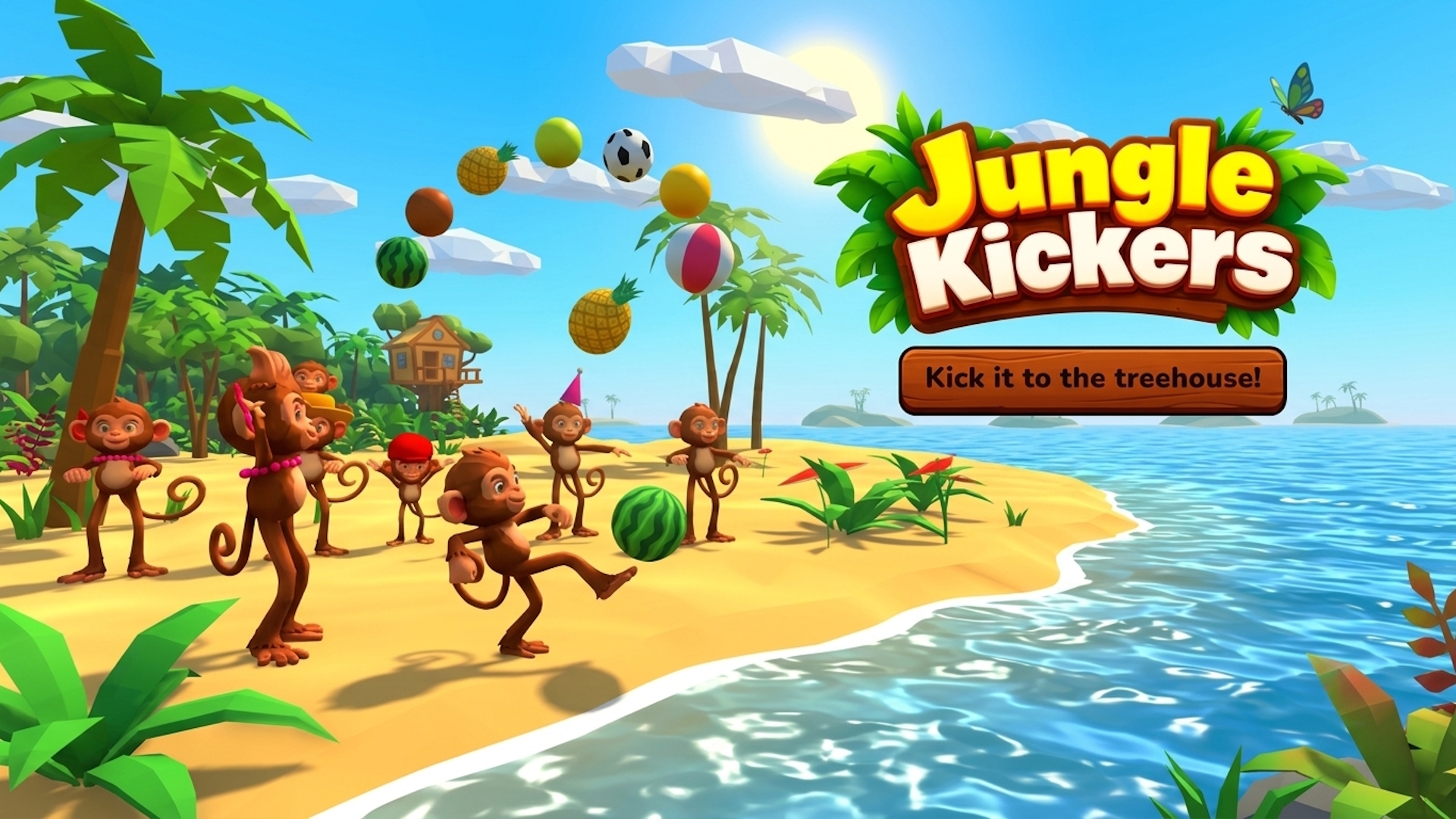 Arte da capa de Jungle Kickers