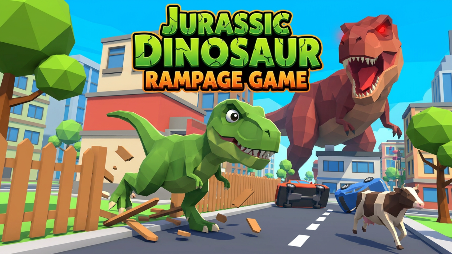 Jurassic Dinosaur Rampage Game