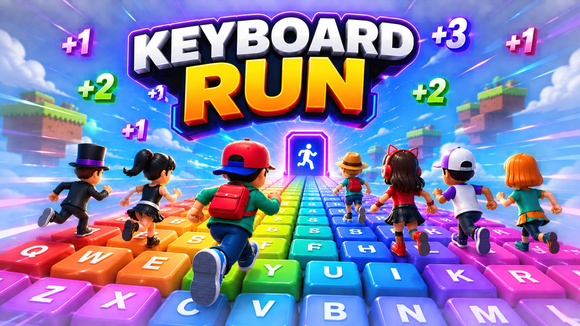 Okładka keyboard run