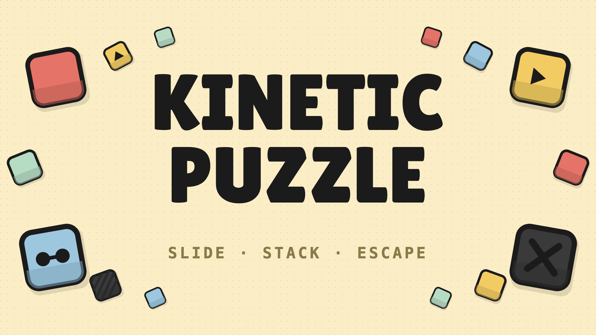 Arte da capa de Kinetic Puzzle