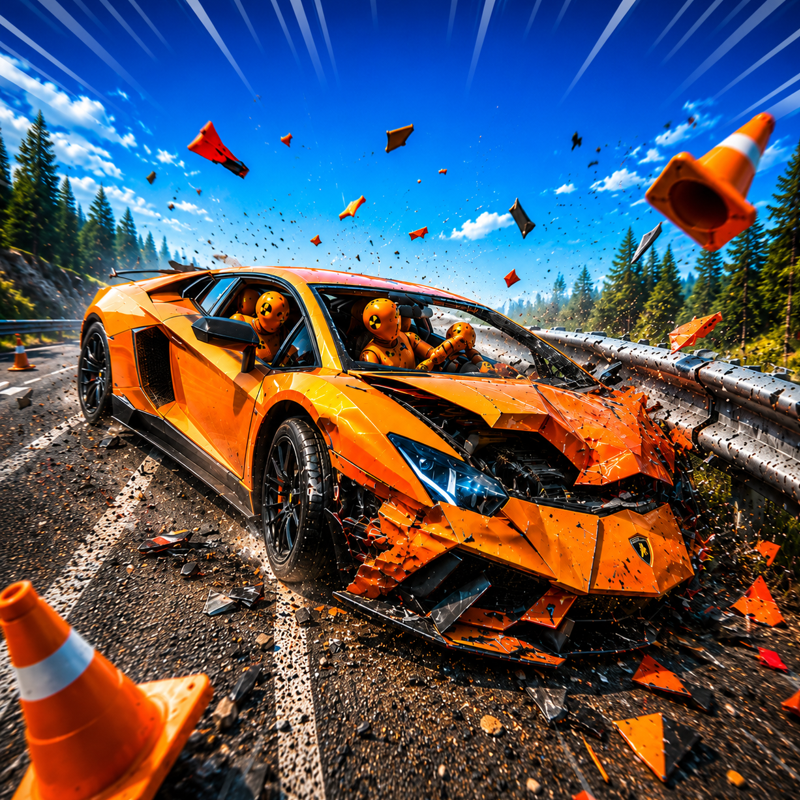 King Crash Test Cars