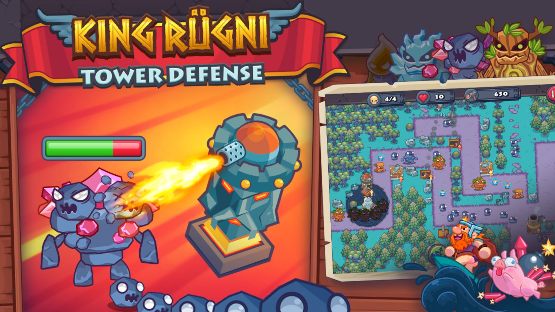King Rugni Tower Defense game thumbnail