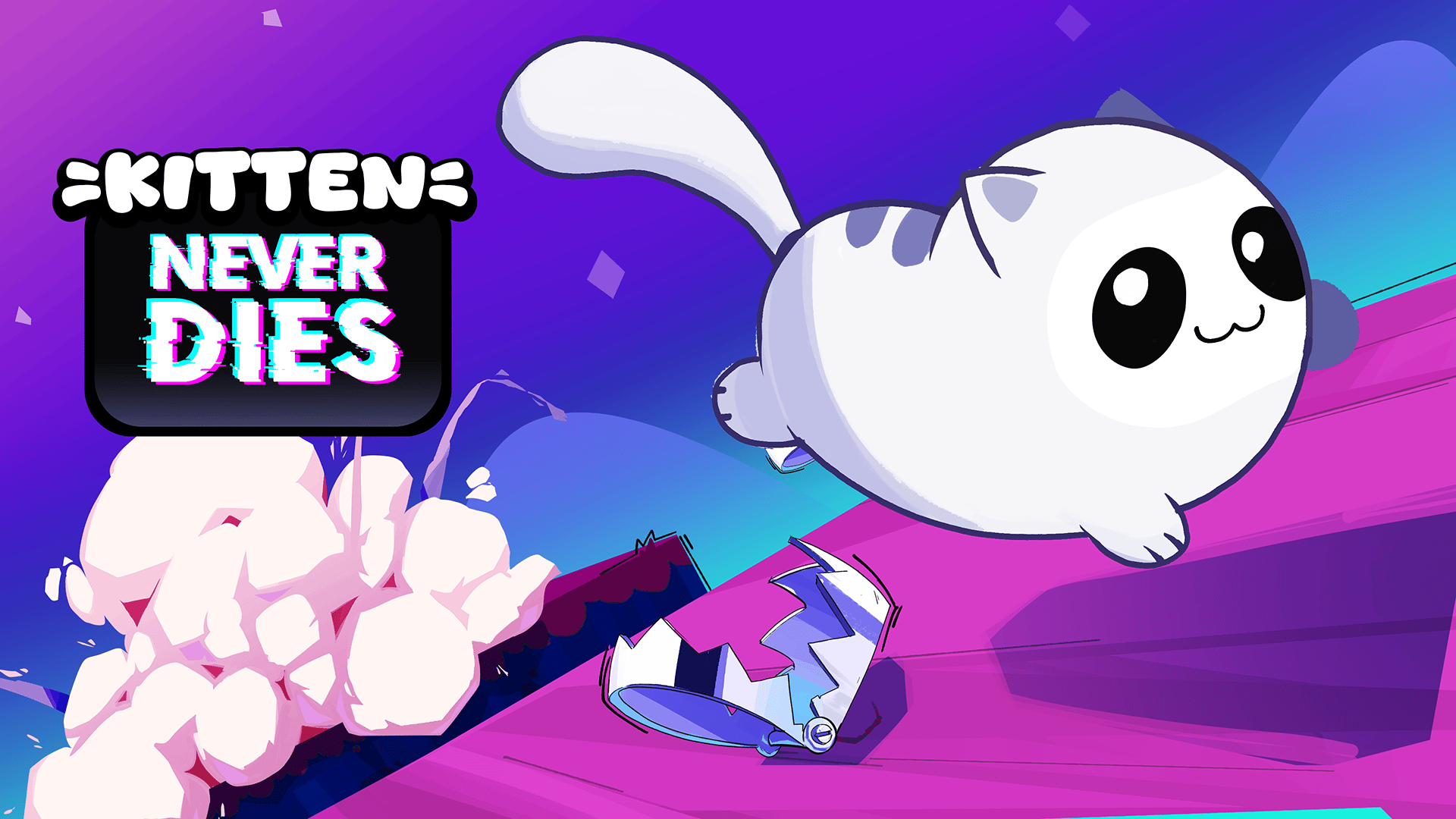 Arte da capa de Kitten Never Dies