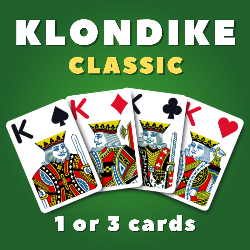 Klondike Classic (1 or 3 cards)