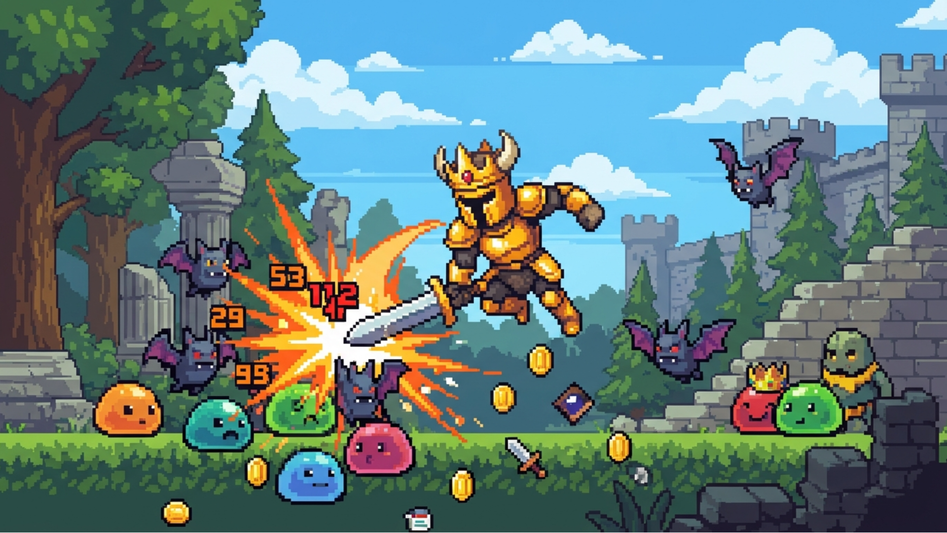 Knight Crown Idle cover art