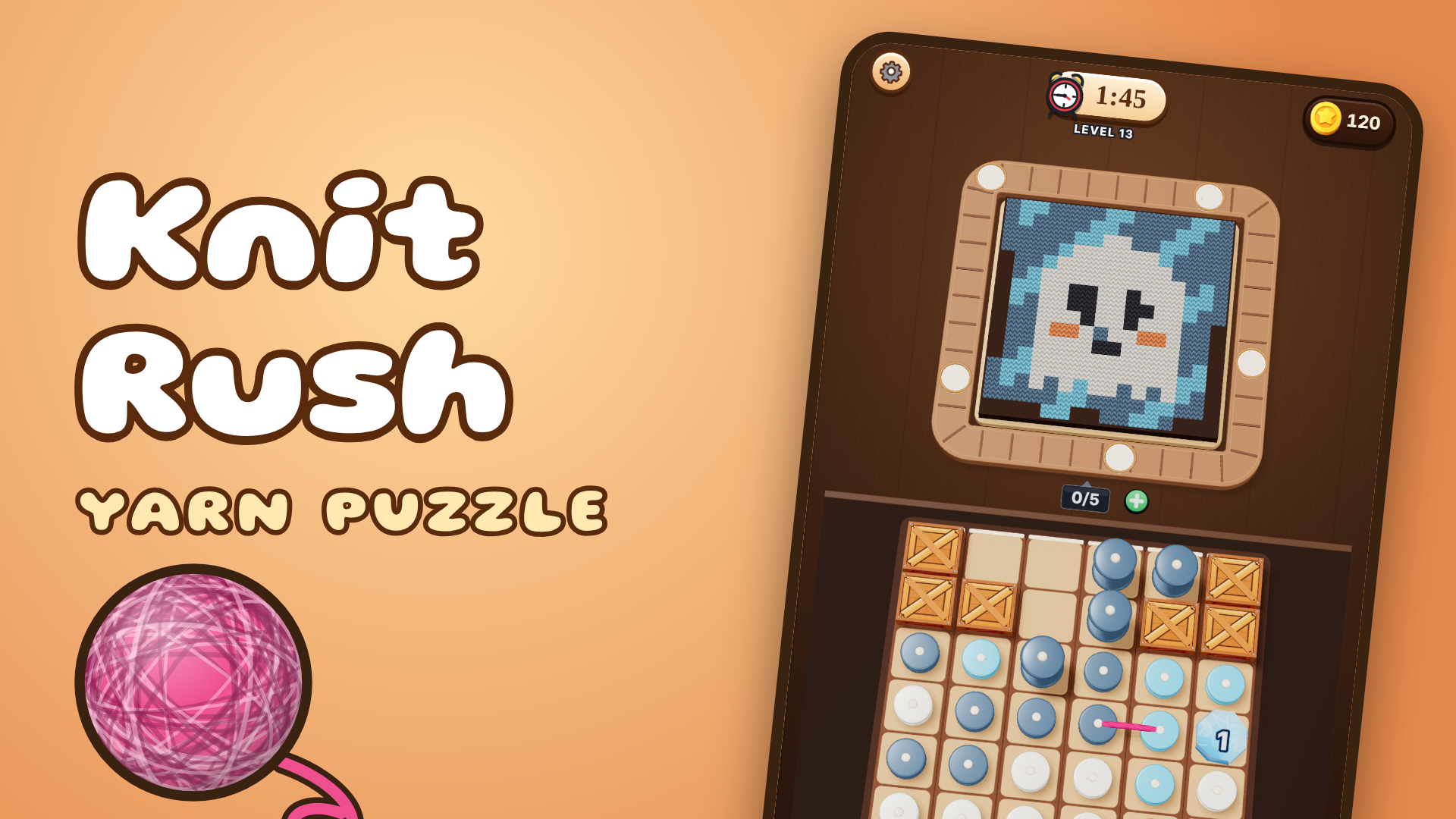 Knit Rush: Yarn Puzzle cover art