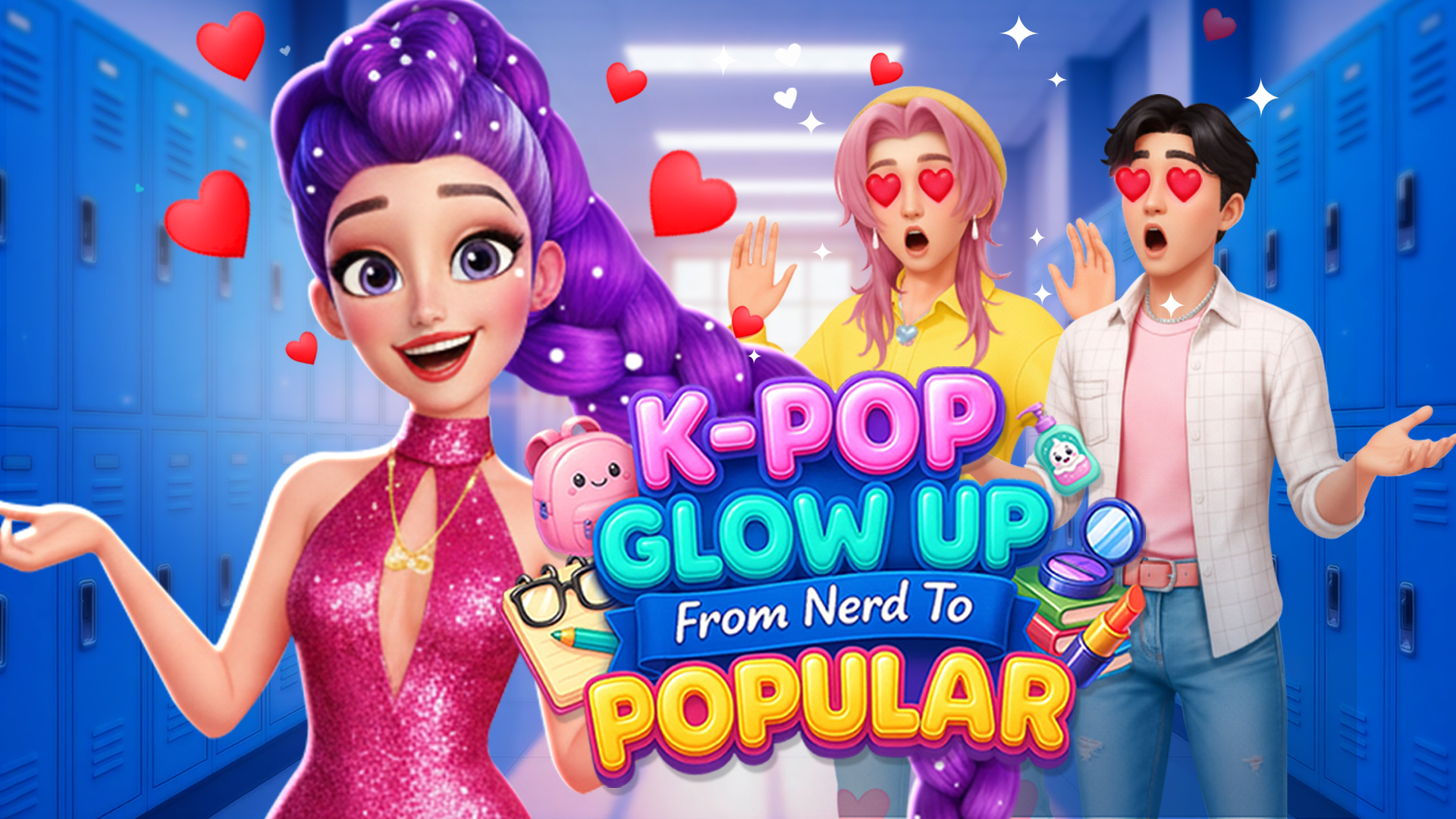 K-Pop Glow Up From Nerd to Popular