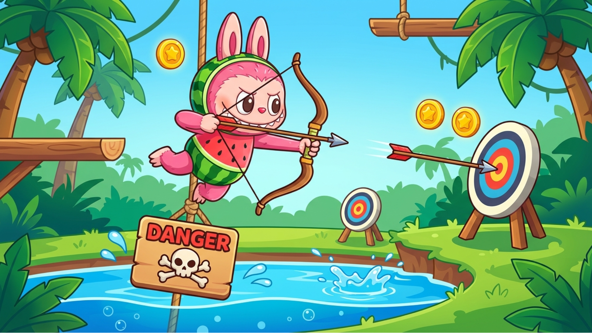 Labubu Arrow Shooter Coverbild