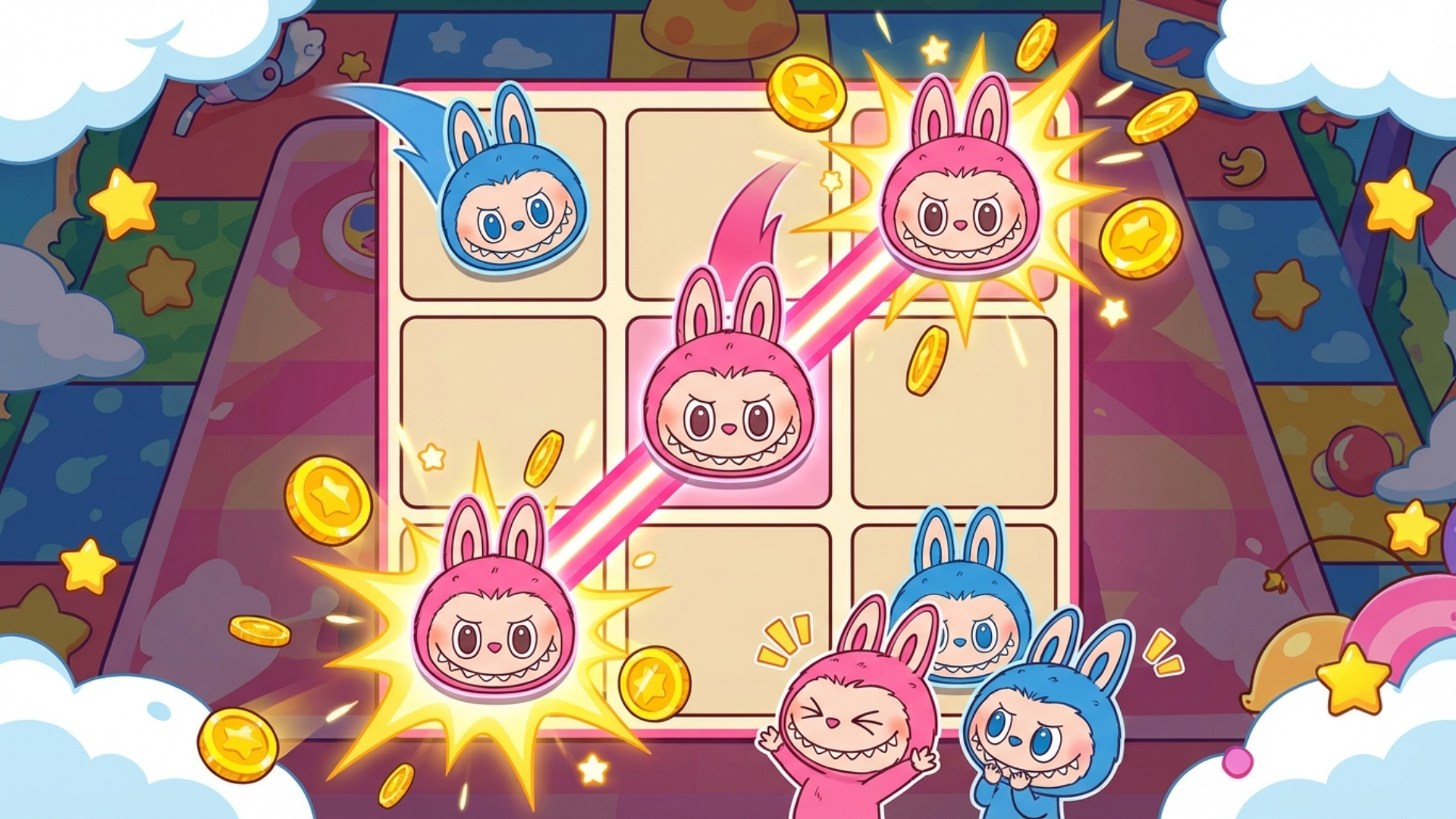 Labubu Tic Tac Toe